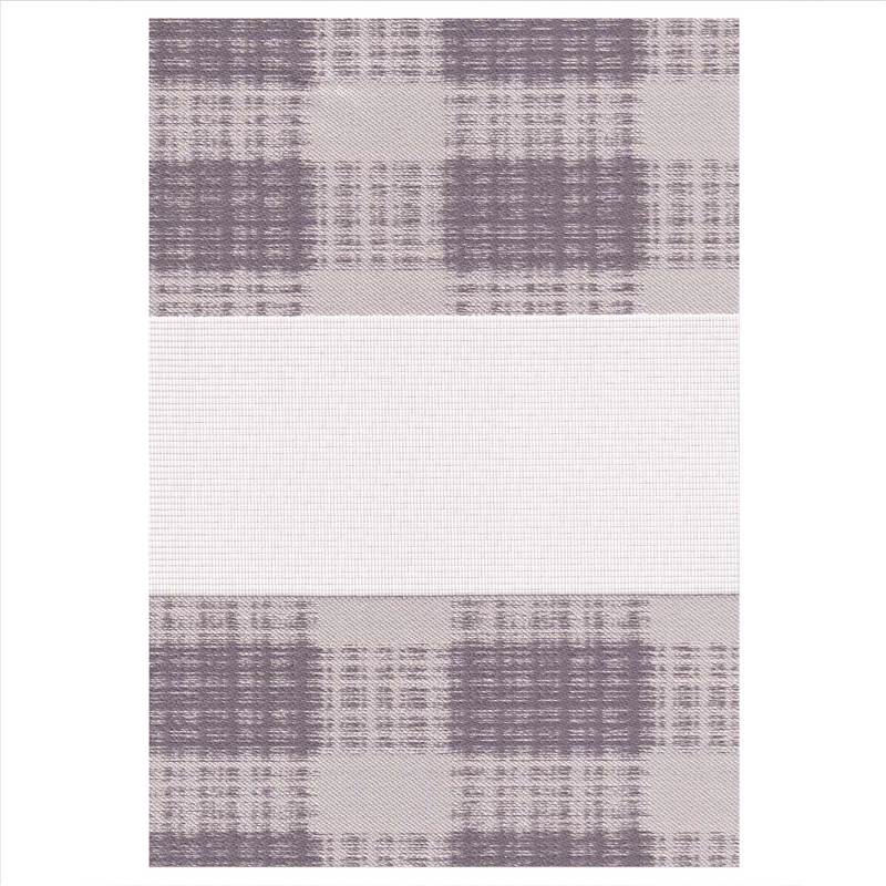 Κουρτίνες, στόρια agiovlasitishome - ΣΗΜΑΝΤΙΚΟ: Σε περίπτωση διαφοράς τιμής από το κατάστημα ισχύει παντα και μόνο η τιμή του καταστήματος ZK259 Double Ρόλερ Ρυθμιζόμενης Σκίασης 'Zebra' Καρό Μπ