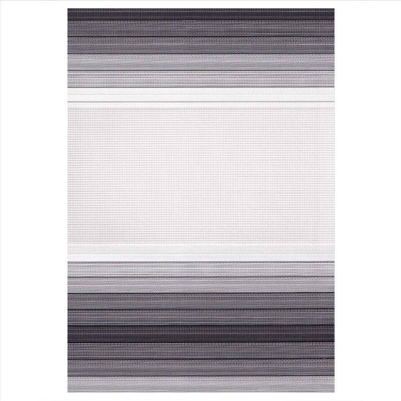 Κουρτίνες, στόρια agiovlasitishome - ΣΗΜΑΝΤΙΚΟ: Σε περίπτωση διαφοράς τιμής από το κατάστημα ισχύει παντα και μόνο η τιμή του καταστήματος ZP268 Double Ρόλερ Ρυθμιζόμενης Σκίασης 'Zebra' Γκρι με