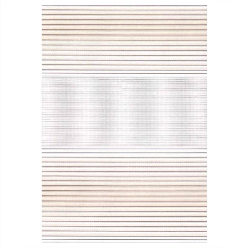 Κουρτίνες, στόρια agiovlasitishome - ΣΗΜΑΝΤΙΚΟ: Σε περίπτωση διαφοράς τιμής από το κατάστημα ισχύει παντα και μόνο η τιμή του καταστήματος ZP270 Double Ρόλερ Ρυθμιζόμενης Σκίασης 'Zebra' Λευκό/Μ