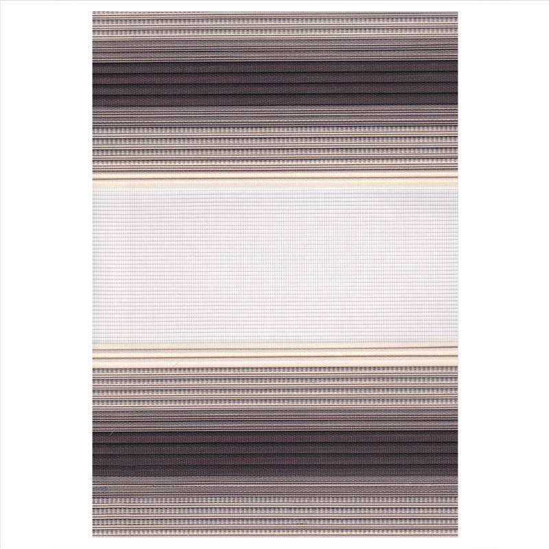 Κουρτίνες, στόρια agiovlasitishome - ΣΗΜΑΝΤΙΚΟ: Σε περίπτωση διαφοράς τιμής από το κατάστημα ισχύει παντα και μόνο η τιμή του καταστήματος ZP272 Double Ρόλερ Ρυθμιζόμενης Σκίασης 'Zebra' Μπεζ/Κα