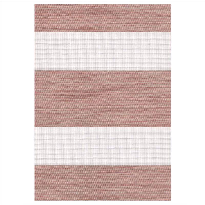 ZS223 Double Ρόλερ Ρυθμιζόμενης Σκίασης 'Zebra' Ριγέ Μπ