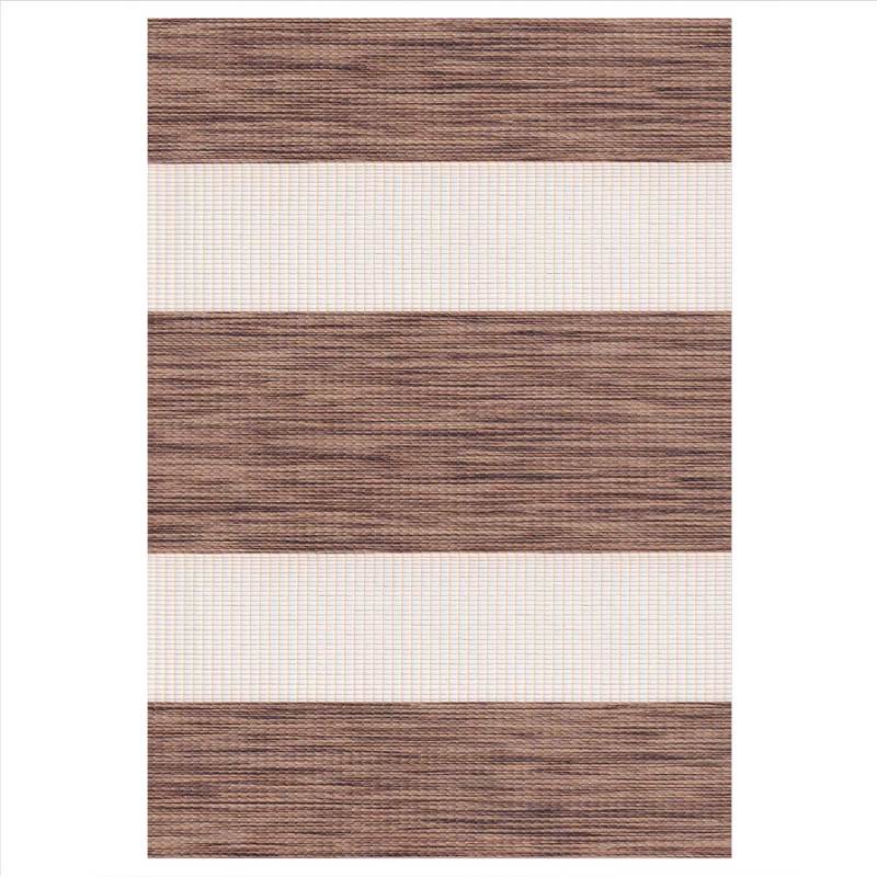 ZS226 Double Ρόλερ Ρυθμιζόμενης Σκίασης 'Zebra' Ριγέ Κα