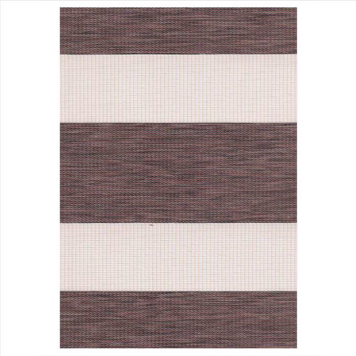 ZS228 Double Roler Ruthmizomenis Skiasis 'Zebra' Kafe