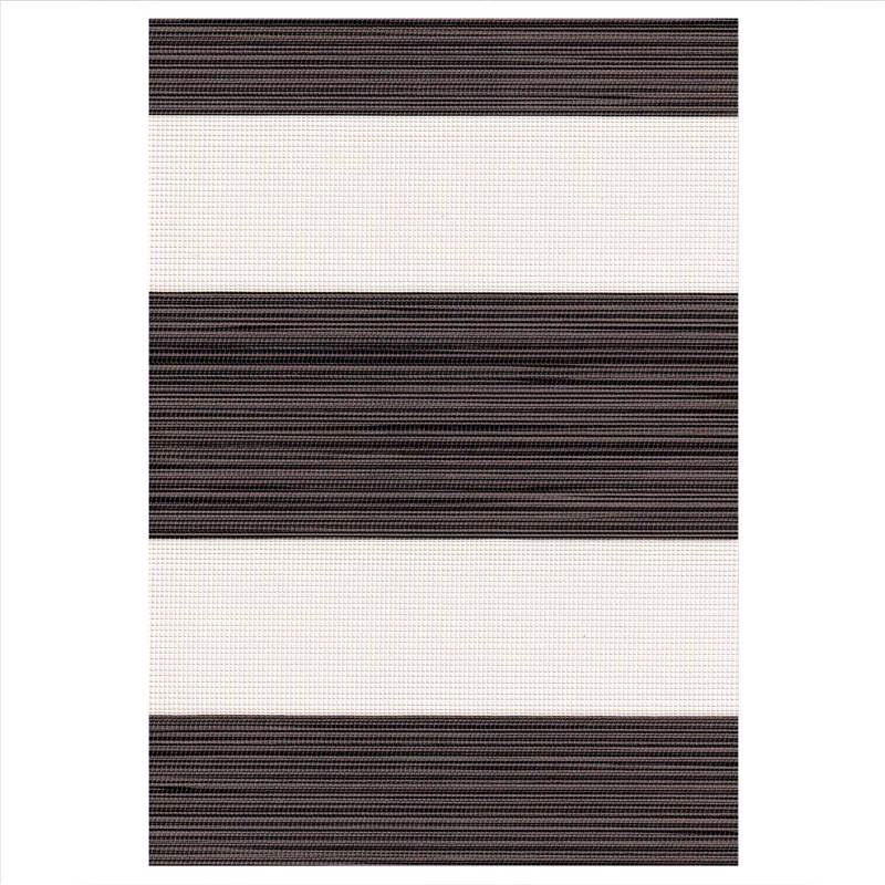 ZS308 Double Ρόλερ Ρυθμιζόμενης Σκίασης 'Zebra' Διχρωμί