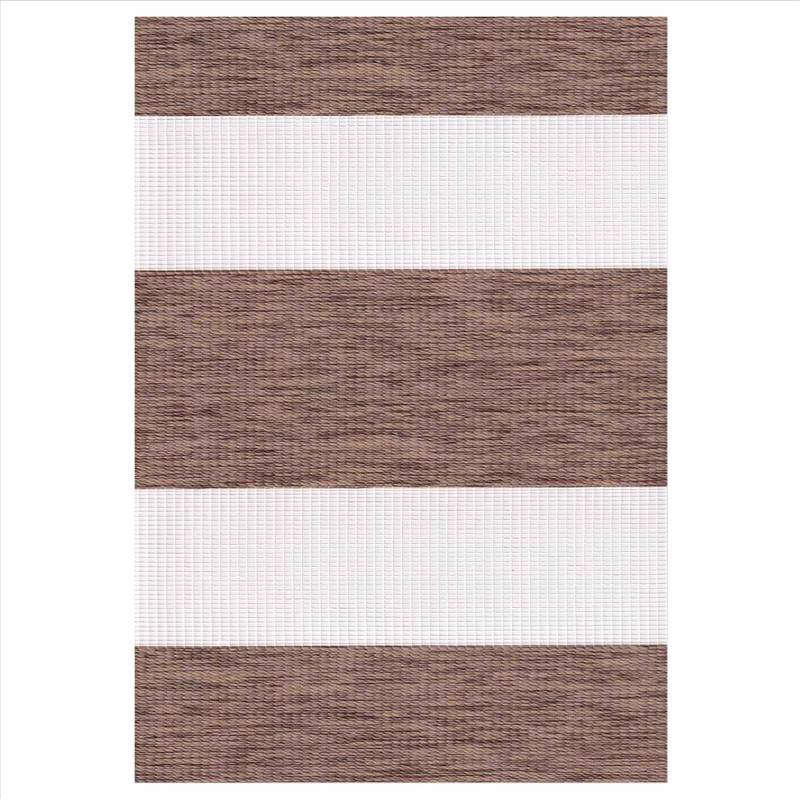 Κουρτίνες, στόρια agiovlasitishome - ΣΗΜΑΝΤΙΚΟ: Σε περίπτωση διαφοράς τιμής από το κατάστημα ισχύει παντα και μόνο η τιμή του καταστήματος ZS315 Double Ρόλερ Ρυθμιζόμενης Σκίασης 'Zebra' Ριγέ Κα