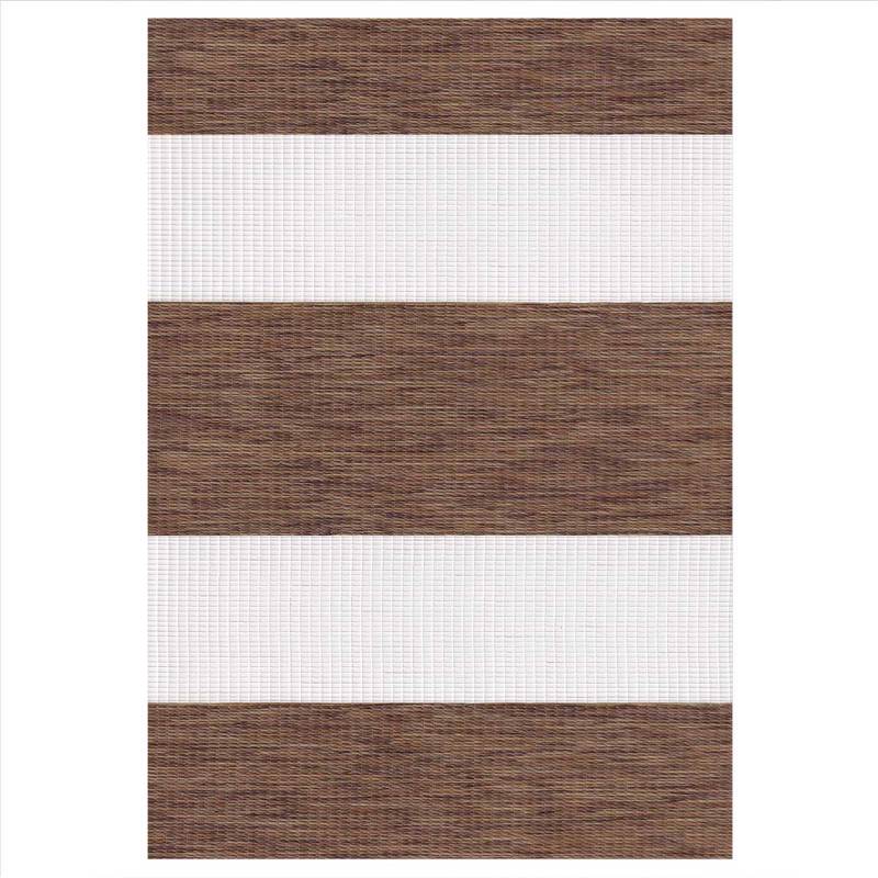 ZS316 Double Ρόλερ Ρυθμιζόμενης Σκίασης 'Zebra' Ριγέ Κα