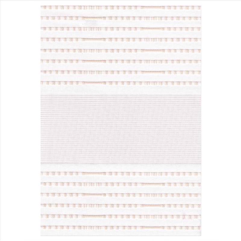 ZK252 Double Ρόλερ Ρυθμιζόμενης Σκίασης 'Zebra' Ριγέ Λε