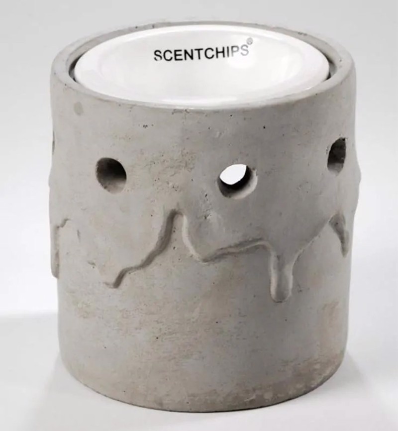 ΑΡΩΜΑΤΙΣΤΗΣ SCENTCHIPS ΜΕ ΕΠΙΣΤΡΩΣΗ ΠΟΡΣΕΛΑΝΗΣ ΤΣΙΜΕΝΤΕΝΙΟΣ ΓΚΡΙ ΑΠΟΣΠΩΜΕΝΗ ΒΑΣΗ 8240637