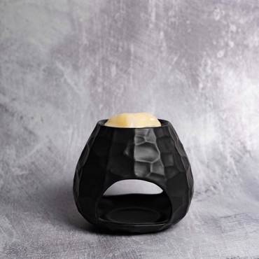 Αρωματιστής Scentchips με Επίστρωση Πορσελάνης Μαύρος με Σαγρέ Υφή 850113