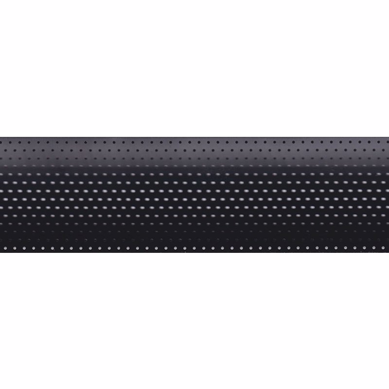 ΜΕΤΑΛΛΙΚΟ ΣΤΟΡΙ ΑΛΟΥΜΙΝΙΟΥ 25mm 534 ΔΙΑΤΡΗΤΟ ΜΑΥΡΟ