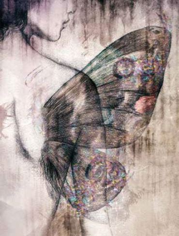 ΡΟΛΕΡ ΜΕ ΨΗΦΙΑΚΗ ΕΚΤΥΠΩΣΗ 'BUTTERFLY WINGS' E293