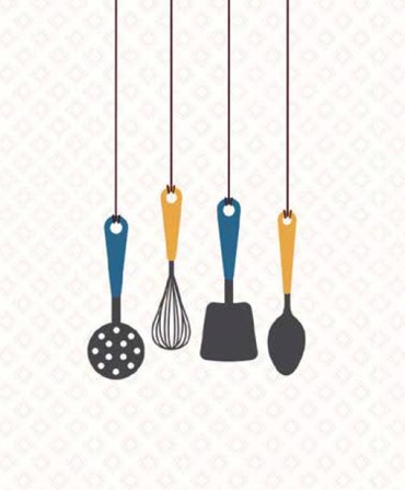 Ρόλερ με Ψηφιακή Εκτύπωση ''Kitchenware'' E304