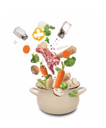 Ρόλερ με Ψηφιακή Εκτύπωση ''Cooking Ingredients'' E314