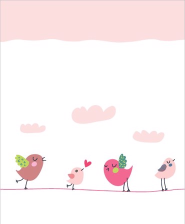 Ρόλερ με Ψηφιακή Εκτύπωση 'Αηδονάκια' E322