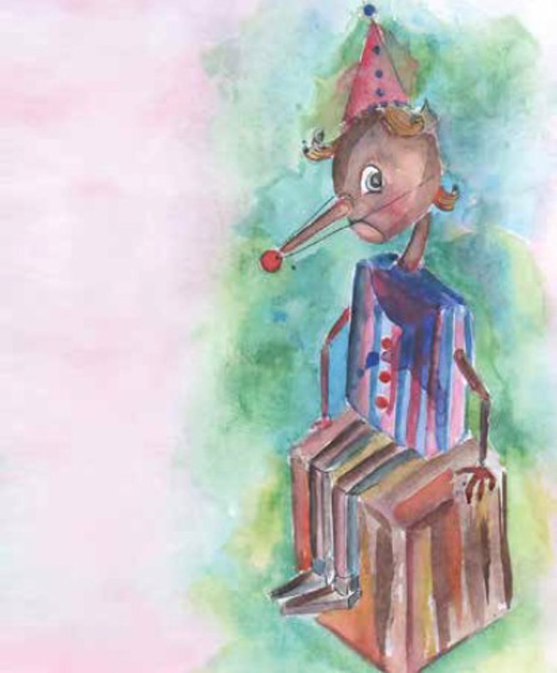 Ρόλερ με Ψηφιακή Εκτύπωση 'Πινόκιο' E350