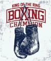 Roler me Psifiaki Ektuposi Poster 'Boxing Champion' E377