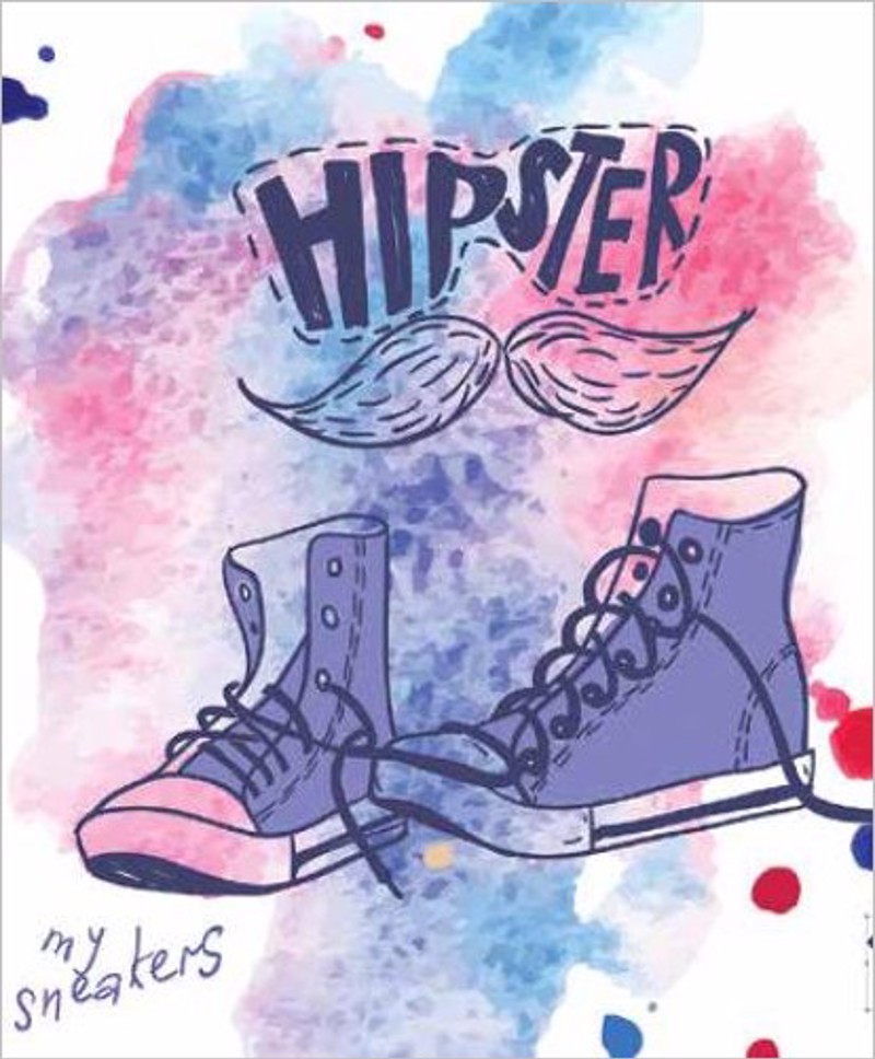 Ρόλερ με Ψηφιακή Εκτύπωση 'Hipster Fashion' E383