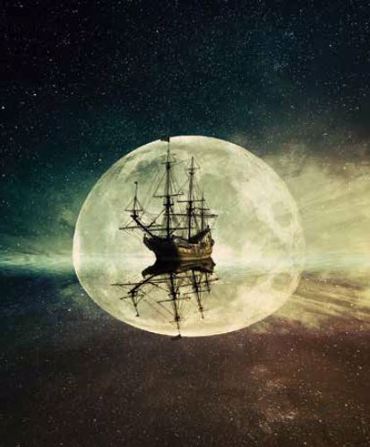 Ρόλερ με Ψηφιακή Εκτύπωση Καράβι 'Fantasy Cruise' E393