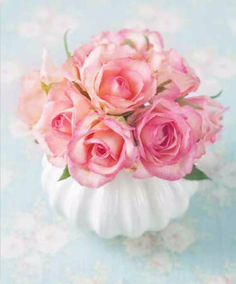 Anartisi - ΣΗΜΑΝΤΙΚΟ: Σε περίπτωση διαφοράς τιμής από το κατάστημα ισχύει παντα και μόνο η τιμή του καταστήματος Ρόλερ με Ψηφιακή Εκτύπωση Vintage 'Ροζ Τριαντάφυλλα' E4