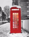 Roler me Psifiaki Ektuposi 'London Telephone Booth' E495