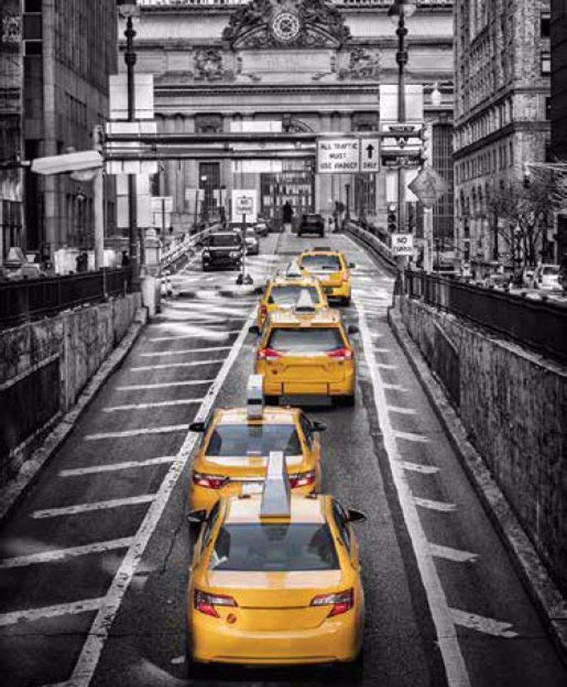 Κουρτίνες, στόρια agiovlasitishome - ΣΗΜΑΝΤΙΚΟ: Σε περίπτωση διαφοράς τιμής από το κατάστημα ισχύει παντα και μόνο η τιμή του καταστήματος Ρόλερ με Ψηφιακή Εκτύπωση 'New York Yellow Cabs' E496