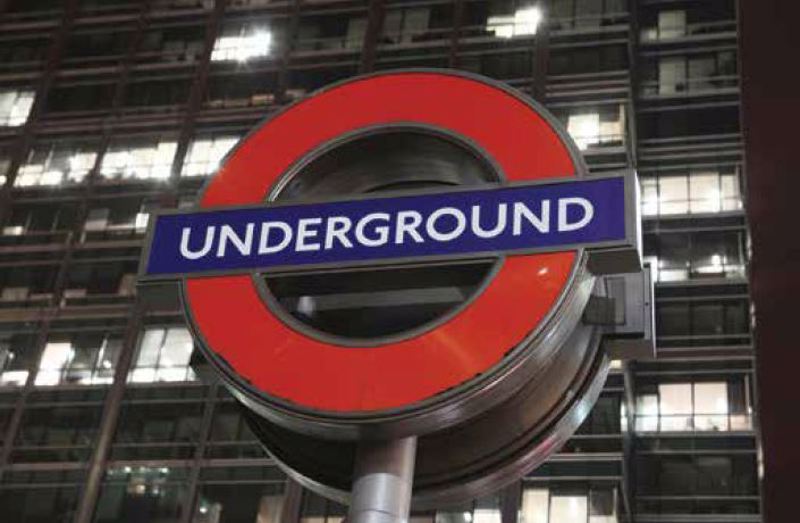 Ρόλερ με Ψηφιακή Εκτύπωση 'London Underground' E498