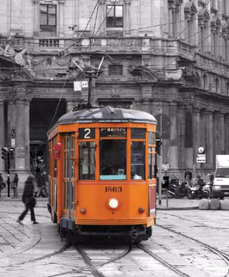 Ρόλερ με Ψηφιακή Εκτύπωση 'Tramway' E505