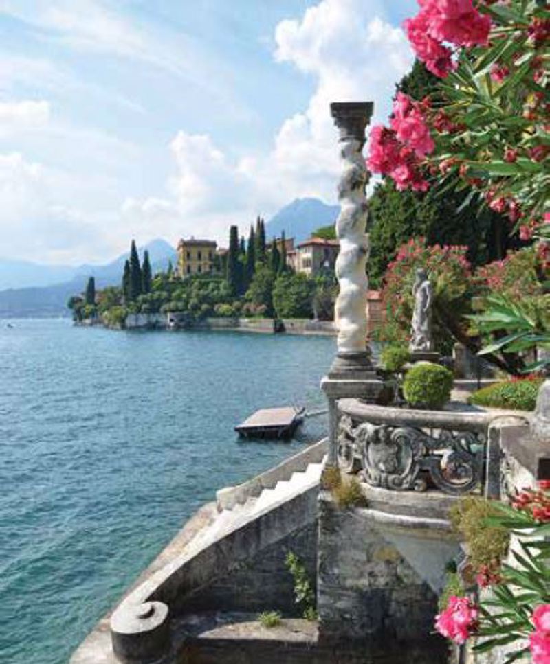 Ρόλερ με Ψηφιακή Εκτύπωση 'Lake Como View' E508