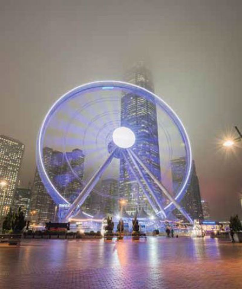 Ρόλερ με Ψηφιακή Εκτύπωση 'Ferris Wheel' E511