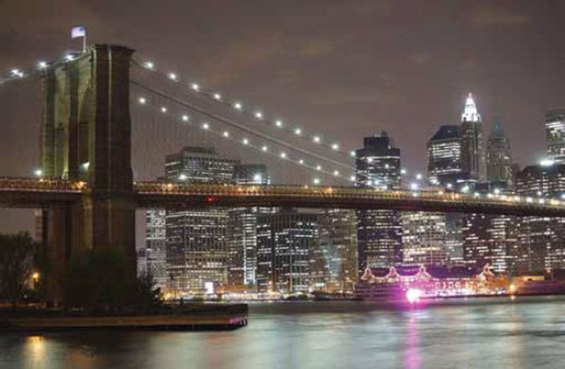 Anartisi - ΣΗΜΑΝΤΙΚΟ: Σε περίπτωση διαφοράς τιμής από το κατάστημα ισχύει παντα και μόνο η τιμή του καταστήματος Ρόλερ με Ψηφιακή Εκτύπωση 'Brooklyn Bridge By Night' E5