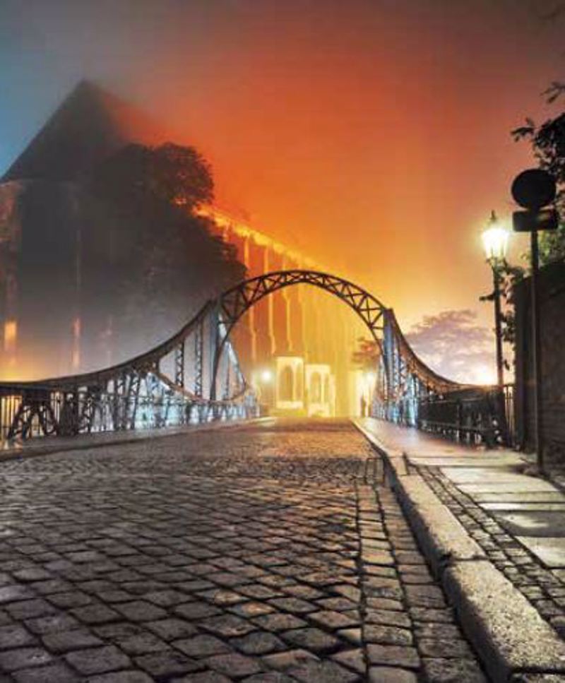 Ρόλερ με Ψηφιακή Εκτύπωση 'Dark Alley' E530