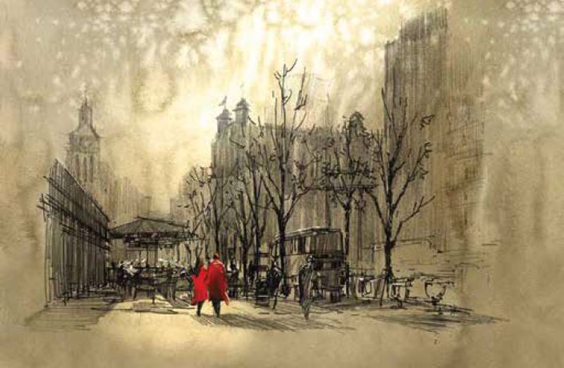 Κουρτίνες, στόρια agiovlasitishome - ΣΗΜΑΝΤΙΚΟ: Σε περίπτωση διαφοράς τιμής από το κατάστημα ισχύει παντα και μόνο η τιμή του καταστήματος Ρόλερ με Ψηφιακή Εκτύπωση Ζευγάρι 'Beautiful Memories'