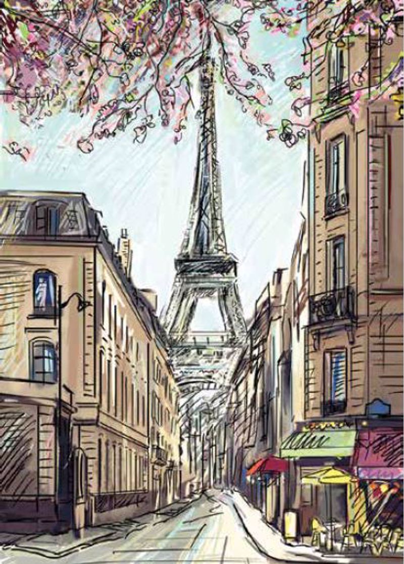 Κουρτίνες, στόρια agiovlasitishome - ΣΗΜΑΝΤΙΚΟ: Σε περίπτωση διαφοράς τιμής από το κατάστημα ισχύει παντα και μόνο η τιμή του καταστήματος Ρόλερ με Ψηφιακή Εκτύπωση 'Paris Streets' E577