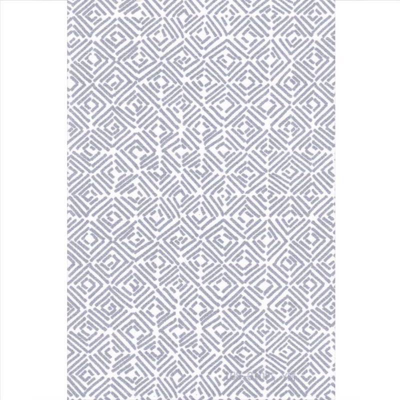 Elite Blinds Ρόλερ Μερικής Σκίασης Λευκό με Γκρι Ρόμβου