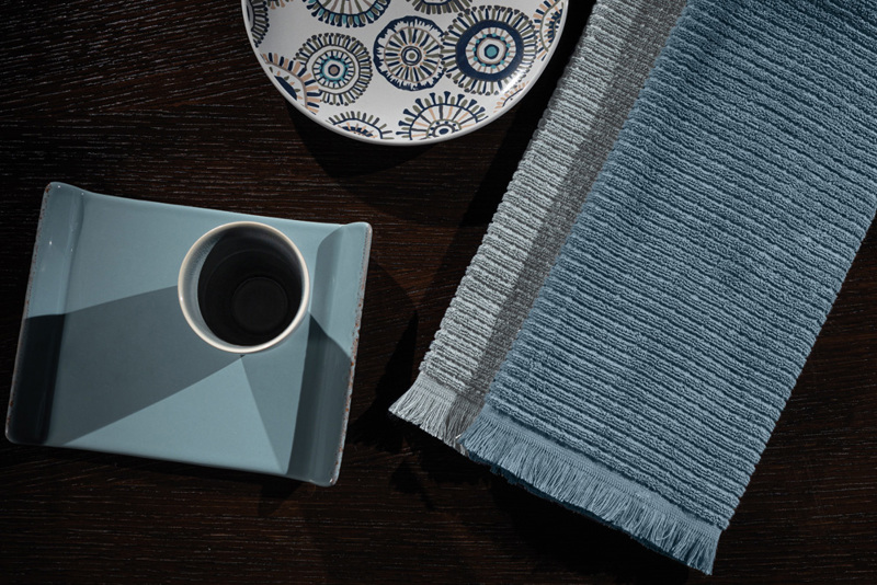 Guy Laroche Σετ 2 Τεμαχίων Πετσέτες Κουζίνας 40Χ60εκ TISSUS NAVY BLUE