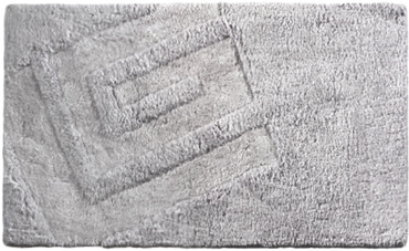 Guy Laroche Πατάκι Μπάνιου TRIVIA Silver 40Χ60εκ