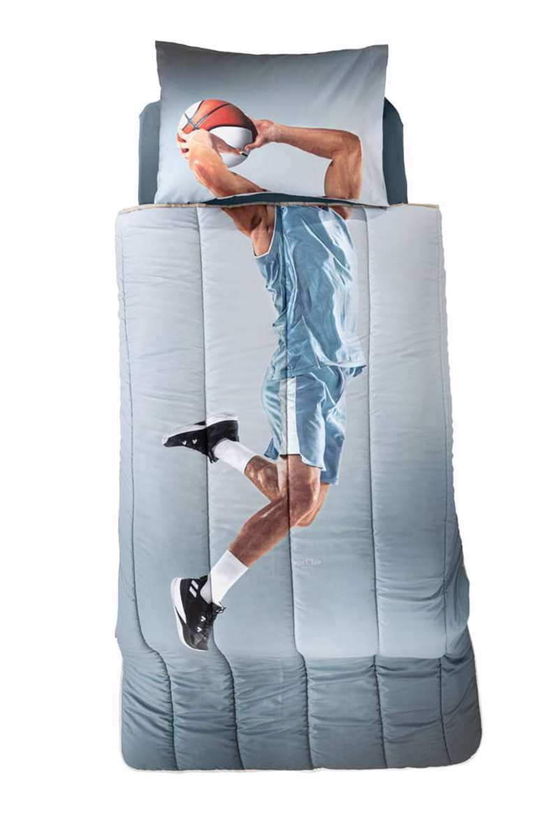 Saint Clair Κουβερλί Μονό 160Χ230 Σετ 2 Τεμαχίων Hoop Suede