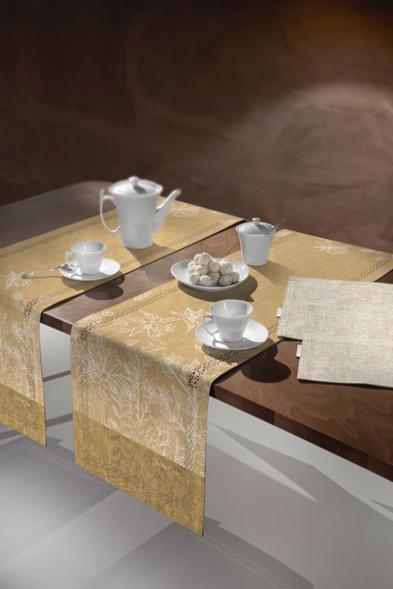 Τραπεζομάντηλα agiovlasitishome - ΣΗΜΑΝΤΙΚΟ: Σε περίπτωση διαφοράς τιμής από το κατάστημα ισχύει παντα και μόνο η τιμή του καταστήματος SAINT CLAIR Runner 2034 Curry 40Χ160