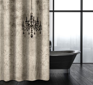 ΚΟΥΡΤΙΝΑ ΜΠΑΝΙΟΥ 180Χ200 SAINT CLAIR ABSTRACT DES 116 NATURAL