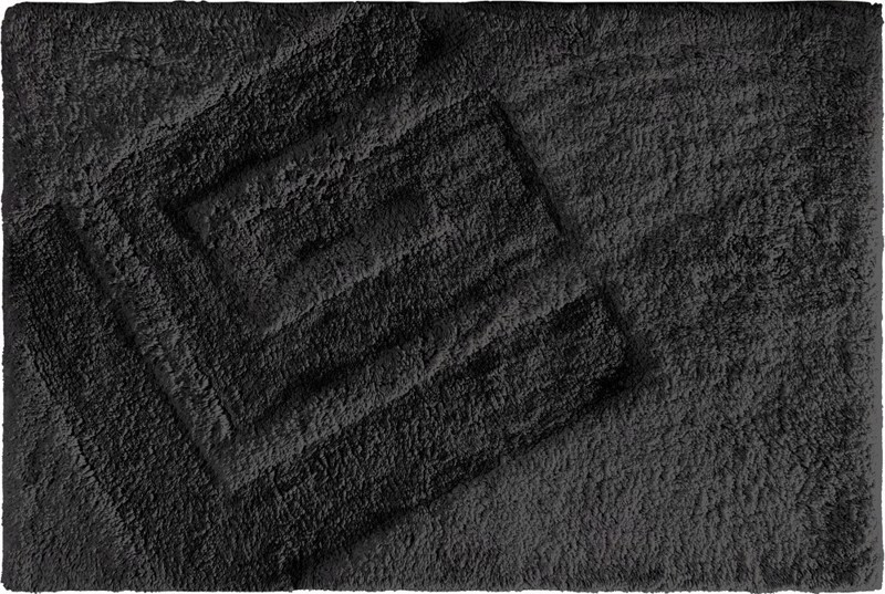 Guy Laroche Πατάκι Μπάνιου TRIVIA Black 55Χ85εκ