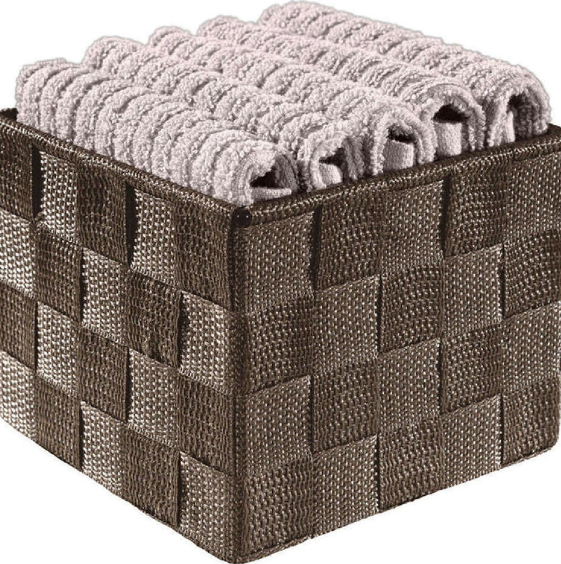 Guy Laroche Σετ 5 Τμχ Πετσέτες 30Χ30 σε Καλαθάκι 'Be My Guest' Pudra