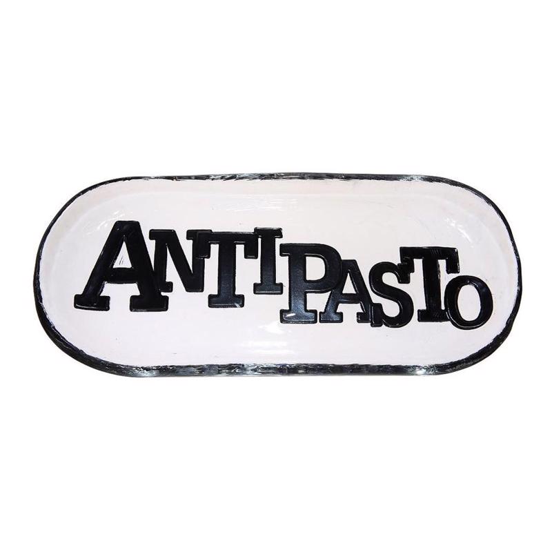 NTIPASTO ΟΒΑΛ ΠΙΑΤΟ ΜΕ ΜΑΥΡΑ ΓΡΑΜΜΑΤΑ ΜΕΓΑΛΟ 32Χ14ΕΚ AD304 ESPIEL