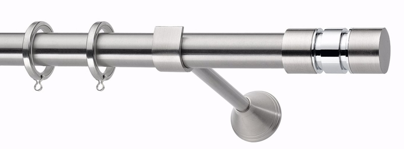 Agiovlasitishome - ΣΗΜΑΝΤΙΚΟ: Σε περίπτωση διαφοράς τιμής από το κατάστημα ισχύει παντα και μόνο η τιμή του καταστήματος Κουρτινόξυλο φ25 inox Σόνια