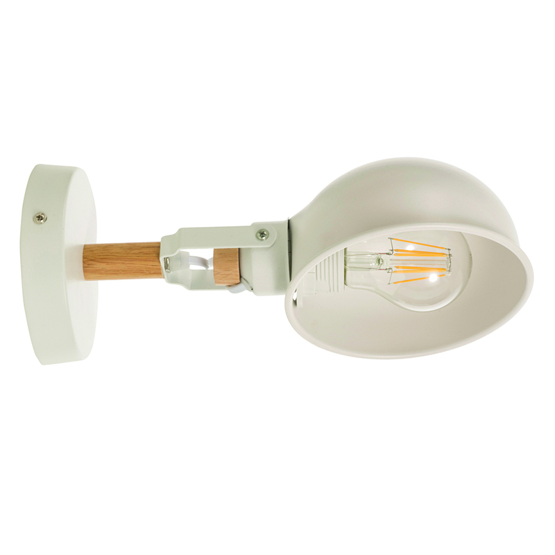 INLIGHT ΑΠΛΙΚΑ TOIXOY ΜΕΤΑΛΛΙΚΗ ΛΕΥΚΗ 43385
