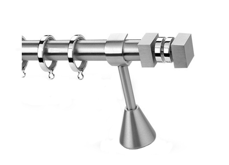 Agiovlasitishome - ΣΗΜΑΝΤΙΚΟ: Σε περίπτωση διαφοράς τιμής από το κατάστημα ισχύει παντα και μόνο η τιμή του καταστήματος Κουρτινόξυλο φ25 inox Νάπολι