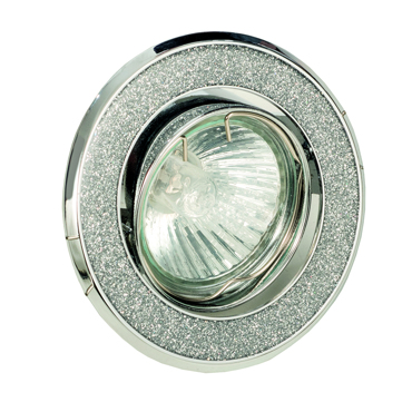 INLIGHT ΧΩΝΕΥΤΟ ΣΠΟΤ ΜΕΤΑΛΛΙΚΟ ΧΡΩΜΙΟ GU10 Φ9.5cm 43285