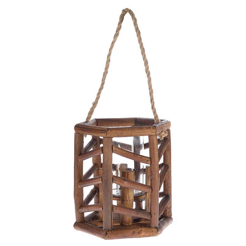 INART ΦΑΝΑΡΙ BAMBOO ΚΑΦΕ 24X27/50 3-70-454-0008