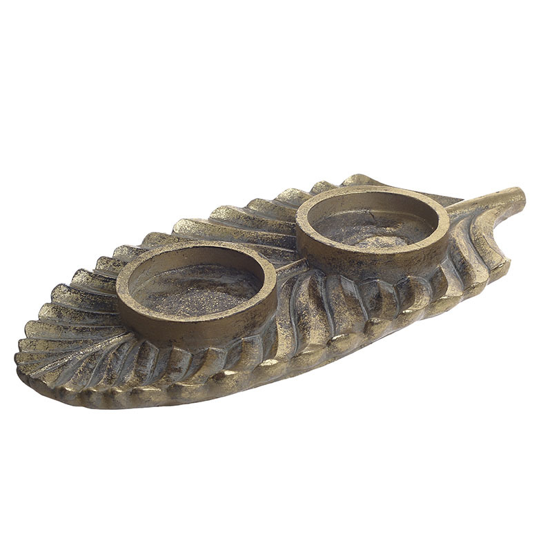 INART ΚΗΡΟΠΗΓΙΟ 2 ΘΕΣΕΩΝ RESIN ΧΡΥΣΟ 23Χ11Χ3 3-70-364-0018