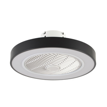 InLight Chilko 36W 3CCT LED Ανεμιστήρας Οροφής με LED Φωτισμό σε Μαύρο Χρώμα (101000320)