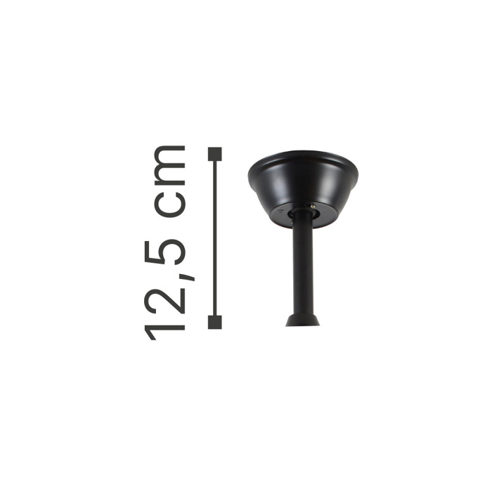 InLight Nitinat 25W 3CCT Ανεμιστήρας Οροφής με LED Φωτισμό Μαύρος με Απόχρωση Ξύλου (102000220) InLight Nitinat 25W 3CCT Anemistiras Orofis me LED Fotismo Mavros me Apoxrosi Xulou (102000220)